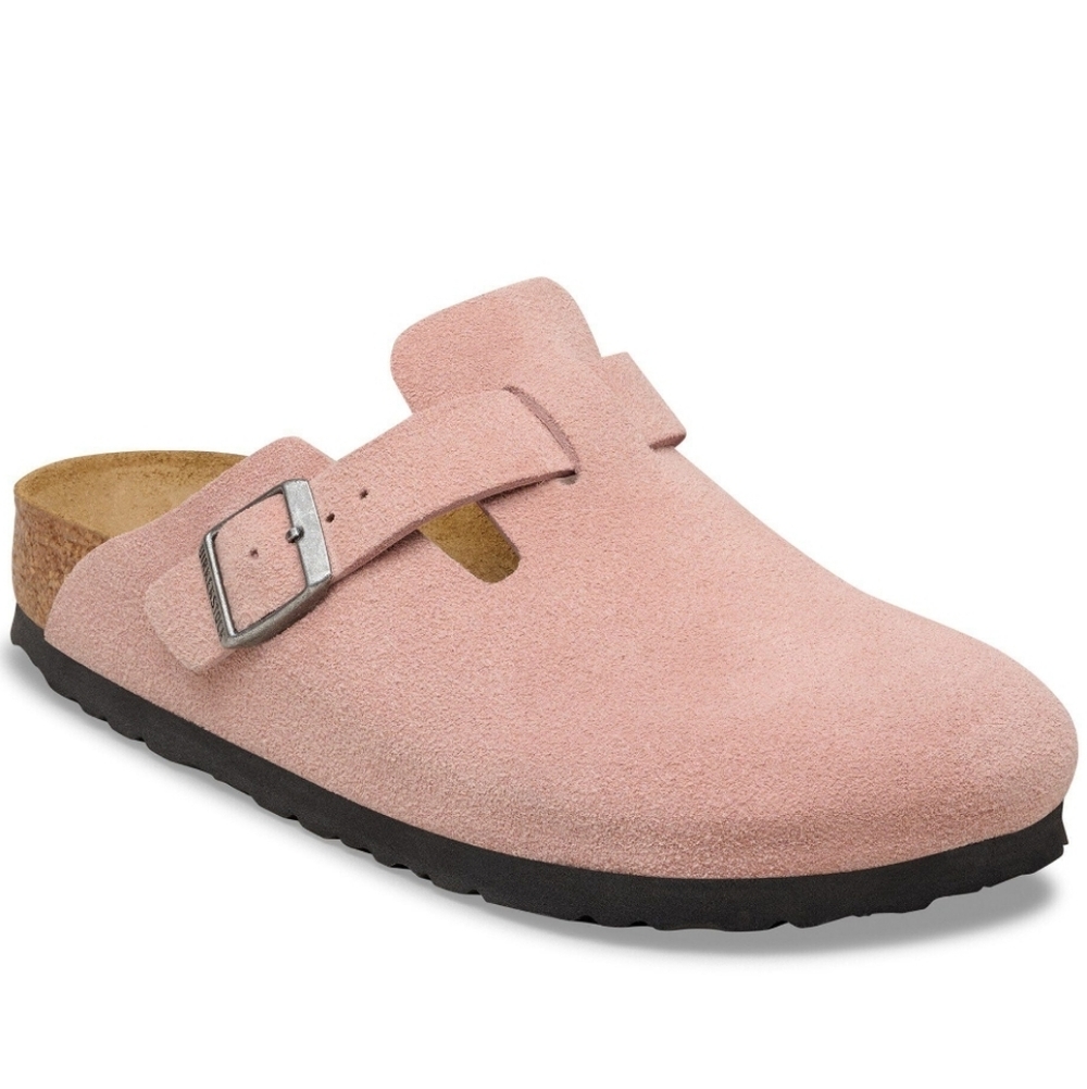 Birkenstock Boston Suede Leather, Color Pink Clay, Retail $154.95 USD - Picture 3 of 16